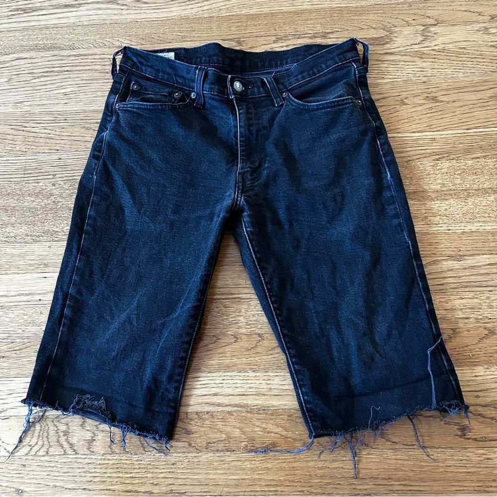 Levi's Black Jorts/ Jean Shorts